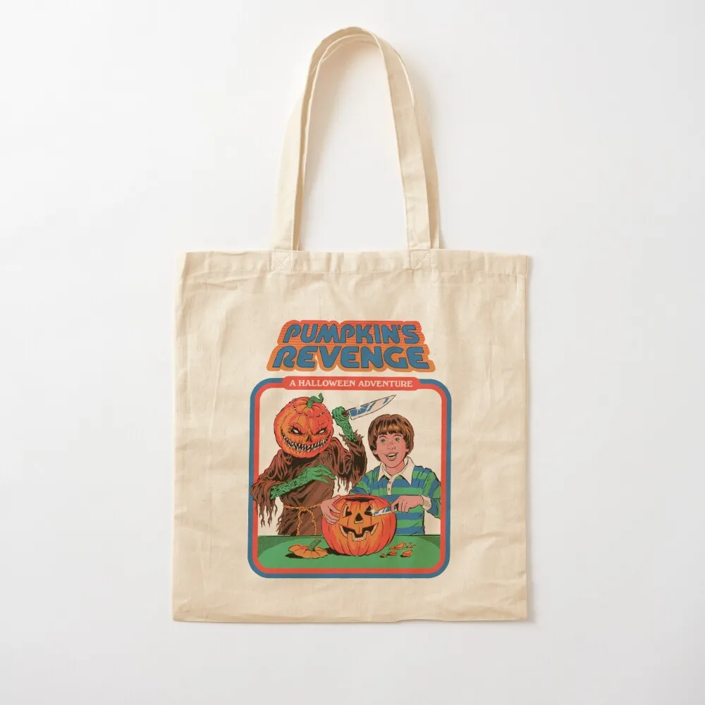 Pumpkins Revenge Tote Bag large tote bag Canvas shoulder bag shopper women canvas