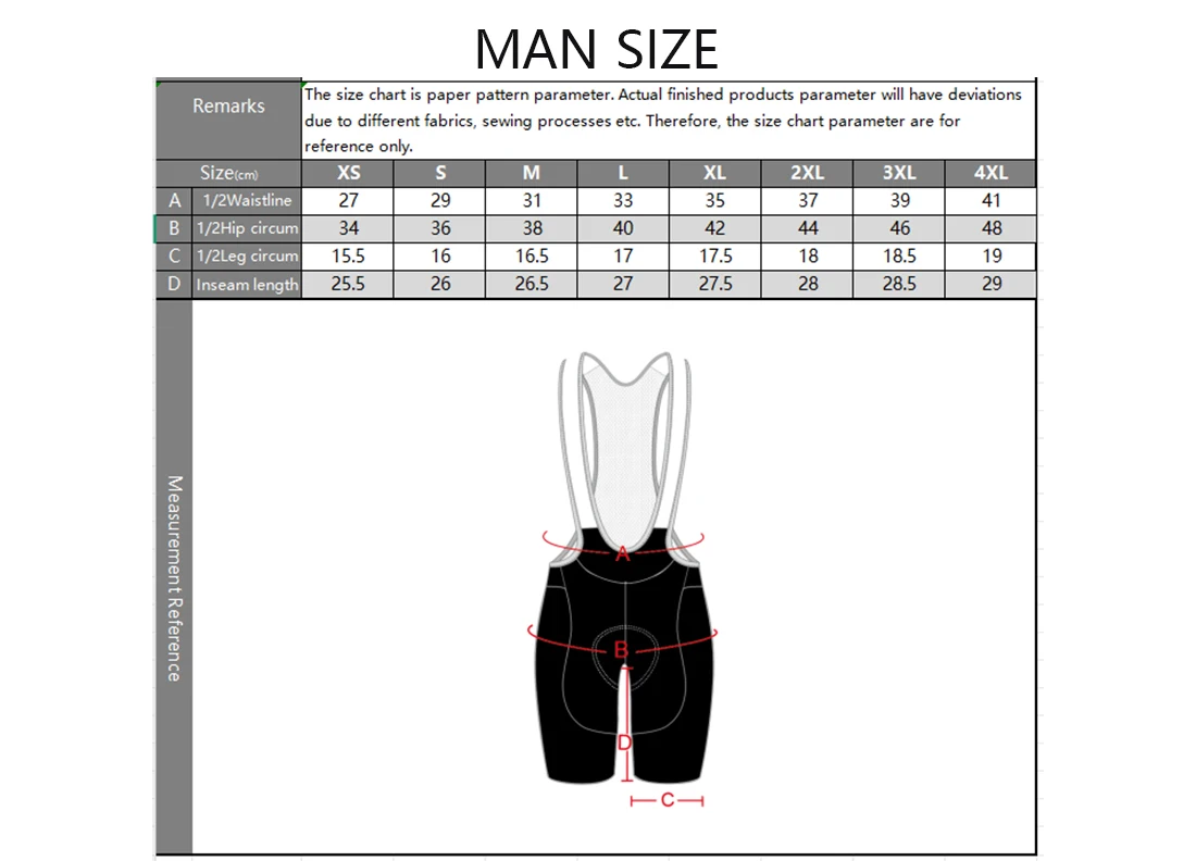 Mcycle Neues Design Radsport-Trägerhose, buntes Logo, Fahrrad-Trägerhose, atmungsaktiv, gepolstert, Fahrrad-Shorts, hohe Taille, Unisex-Radsport-Trägerhose – Detail 4