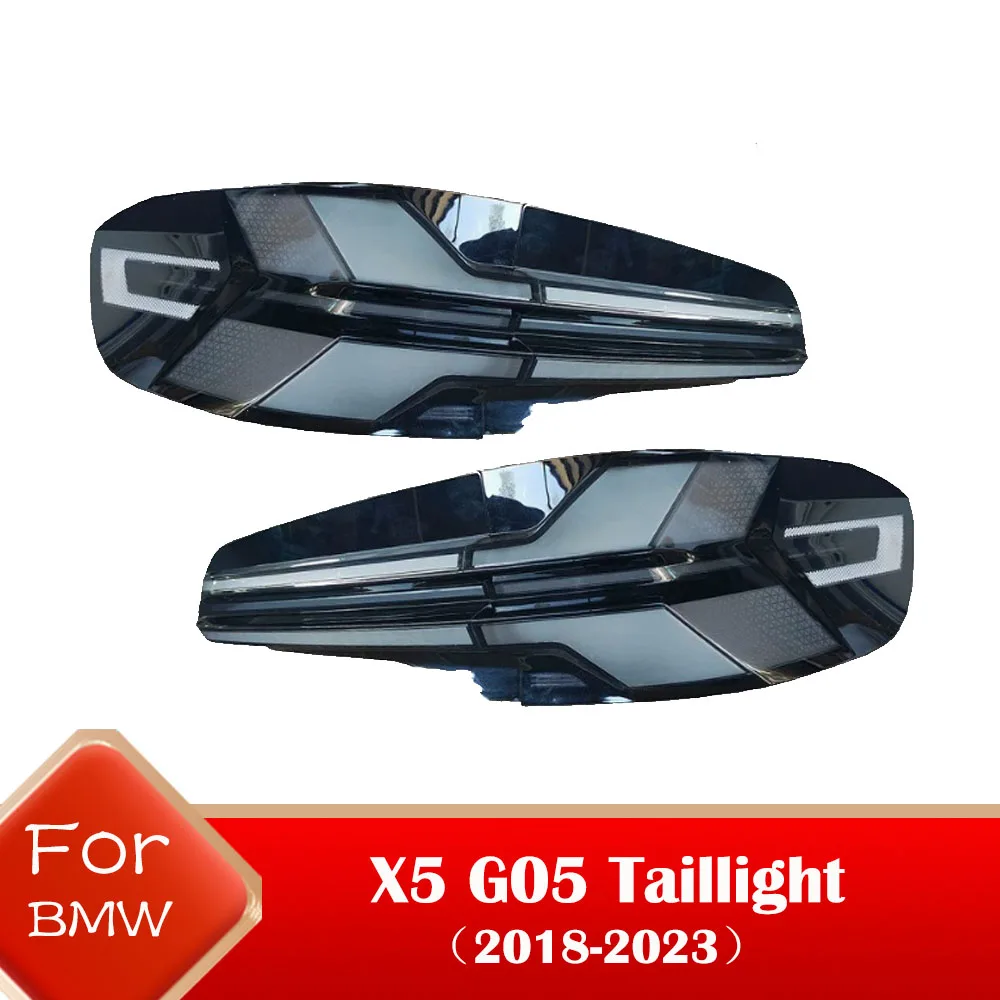 Auto Parts Taillight For BMW X5 G05 Tail Light Assembly 2019-2023 Model LED Driving Light Flow Turning Light Plug And Play