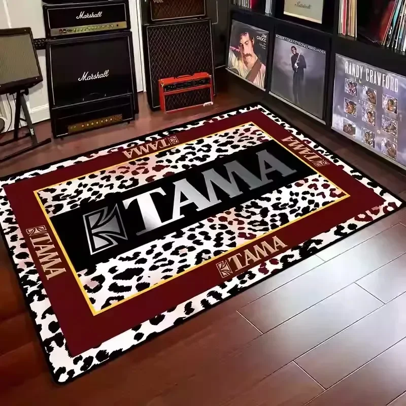 TAMA Music Drum Mat Carpet Living Room Bedroom Kitchen Sofa Table Balcony Rug Non-slip Washable Exquisite Home Decoration Ins