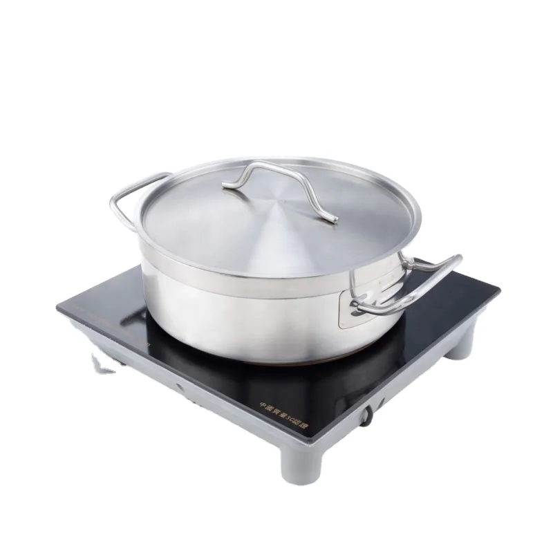 Customized Square Hot Pot Warmer Built-in Table Induction Cooker For Restaurant