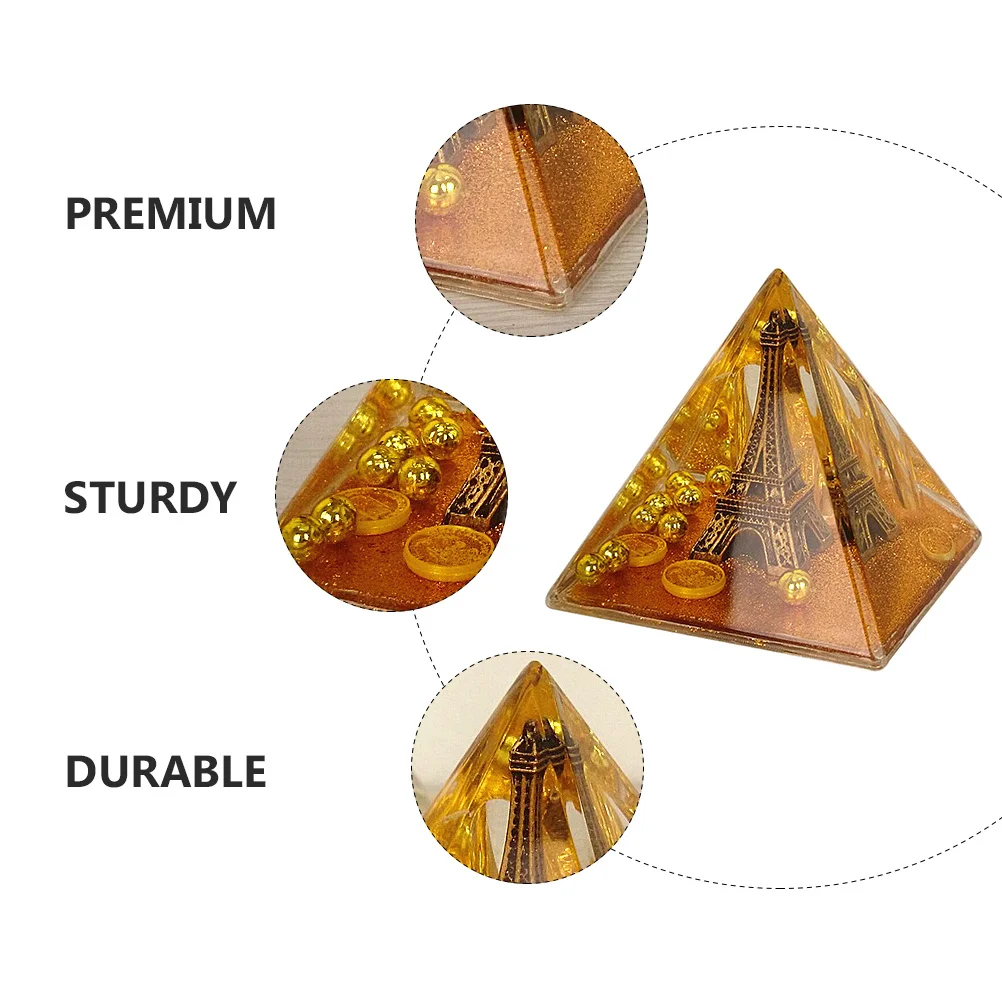 

1pc Desktop Organizer Premium Pen Holder For Pens Pencils Brushes Creative Eiffel Tower Design Single Slot Stand Decorative Rack