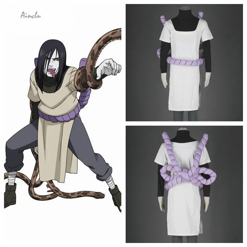 

Ainclu Free Shipping Anime Product Top Selling Anime Cosplay Orochimaru Costume Halloween Costumes