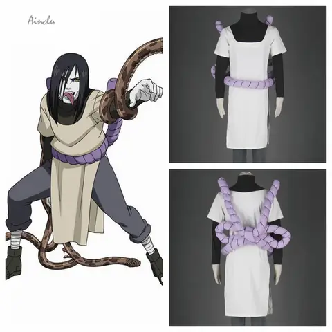 Ainclu Free Shipping Anime Product Top Selling Anime Cosplay Orochimaru Costume Halloween Costumes