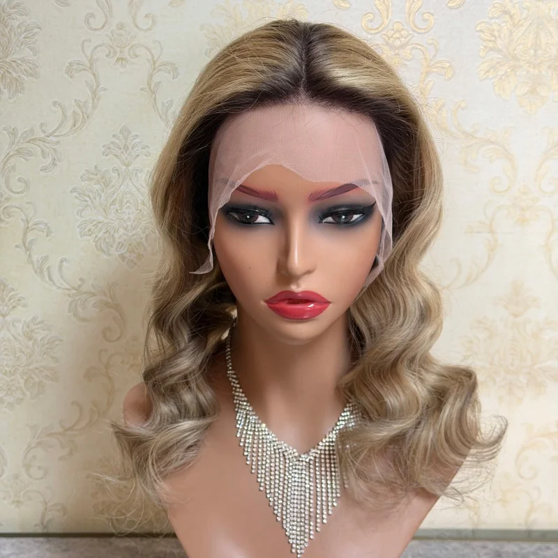 شعر مستعار بشري أشقر الأسهم رخيصة عذراء الدانتيل الجبهة الباروكات 13x4 HD شفافة البرازيلي عذراء الشعر المستعار على بيع التخليص