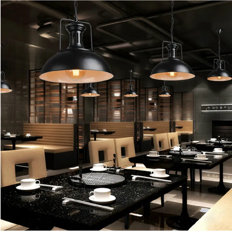 Vintage Pendant Light Retro Pendant Lights for Living room Decoration Loft Indoor Hanging Chandelier Lamp Lighting Fixture E27