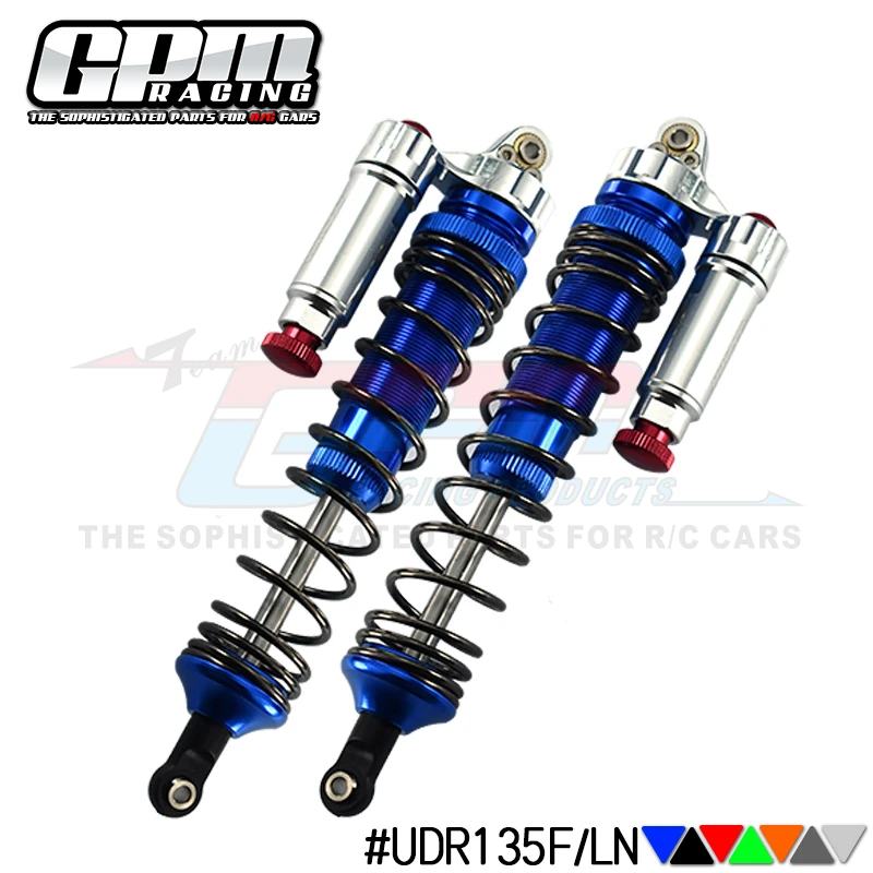 1/7 UDR all metal true negative pressure built-in high-precision piston spring 135mm front shock absorber