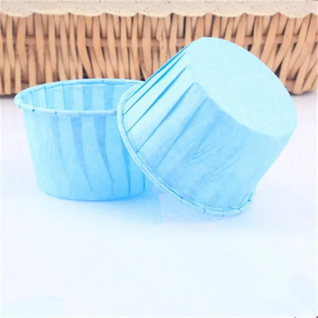 כוסות נייר זהב למאפינס 50 יחידות