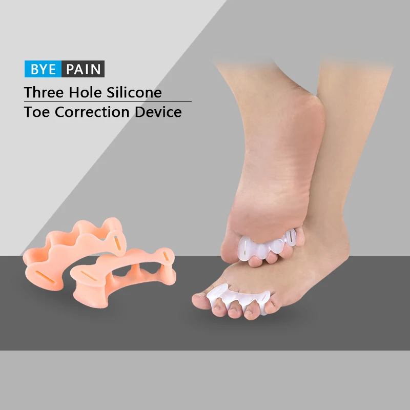 1Pair   Toes Bunion Corrector Hallux Valgus Corrector Splint Toes Straighteners Pain Relief