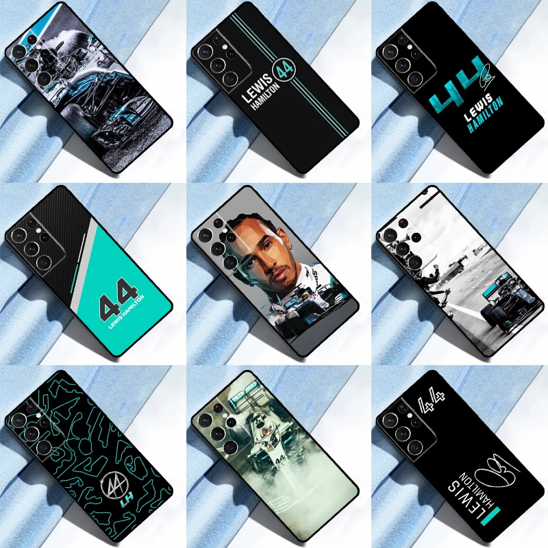 F1 Lewis Hamilton 44 Case For Samsung Galaxy S23 S21 S20 FE S8 S9 S10 Note 10 Plus S10e Note 20 S22 Ultra Cover