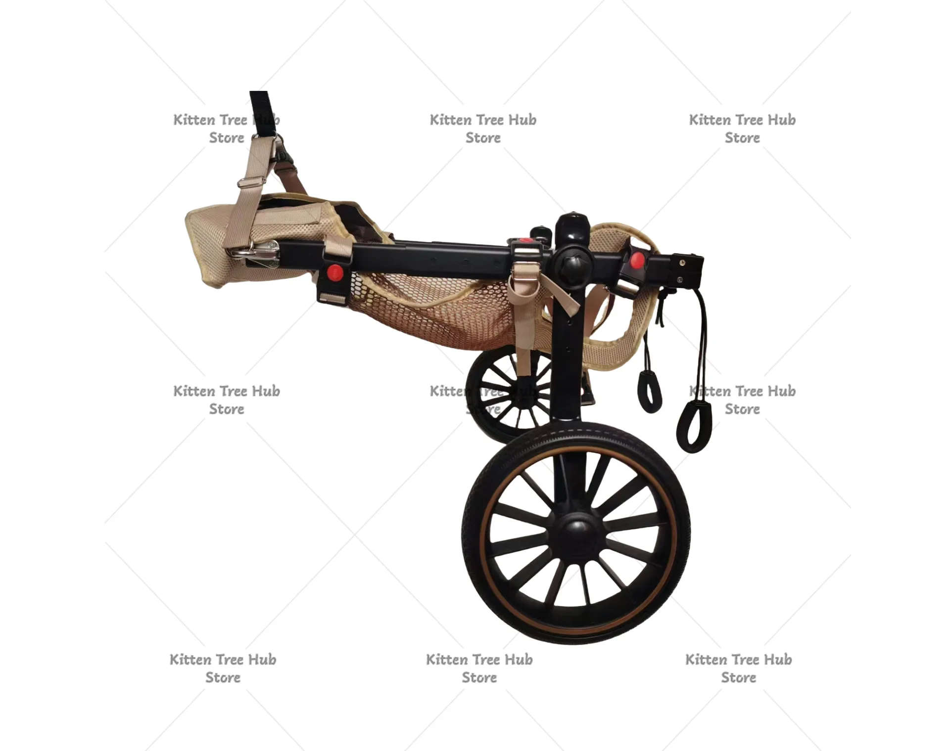 Rehabilitation Training Dog Wheelchair, Medium to Large Dogs, Hind Limb Assistance, Disability Mobility Aid, Pet Walker Trolley