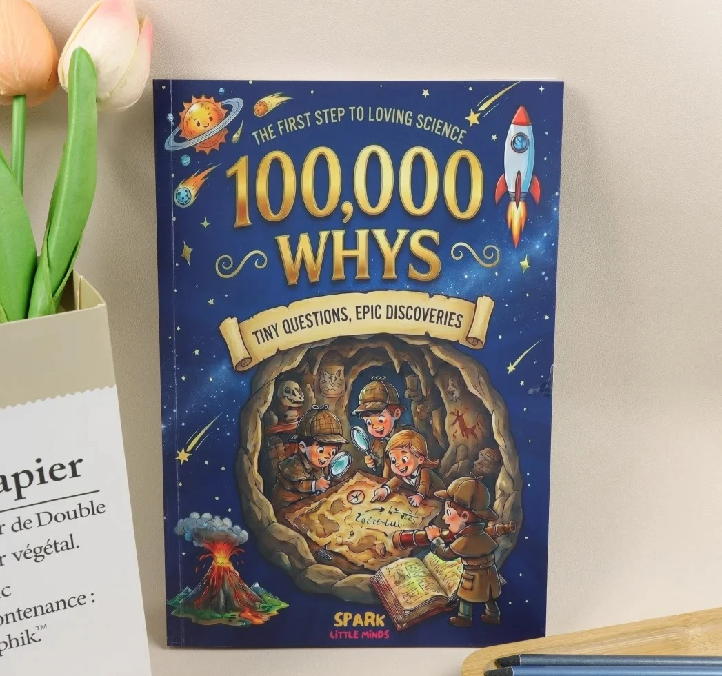 100,000 Whys Kids Science Popularization Book, Illustrated  Educational Discovery Picture Book