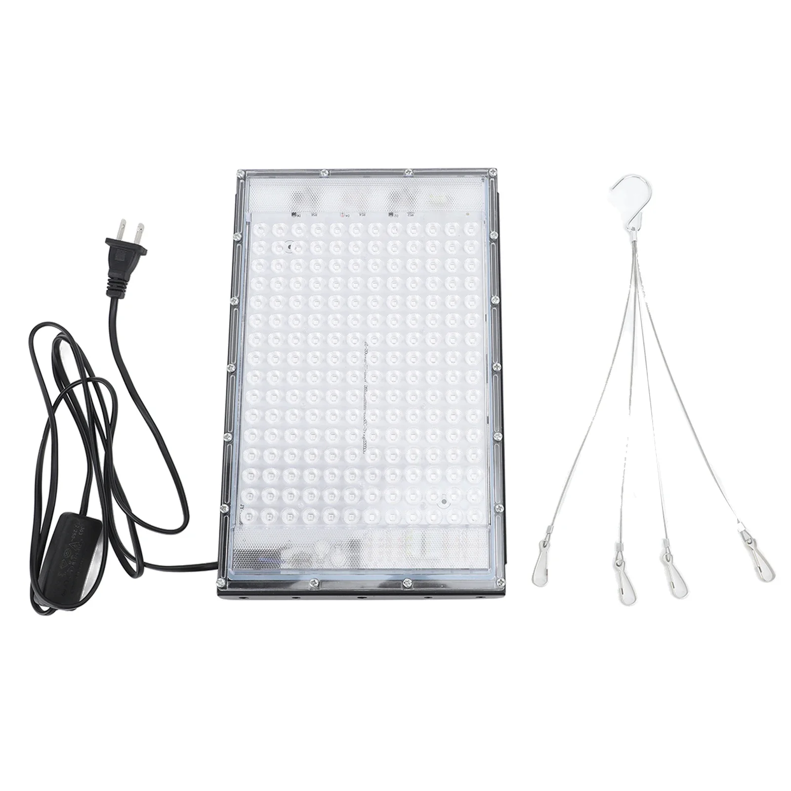 Tanning Lamp 45W Full Blue 192 LEDs with Switch Portable Tanning Light 100‑240V for Face Body Home Use