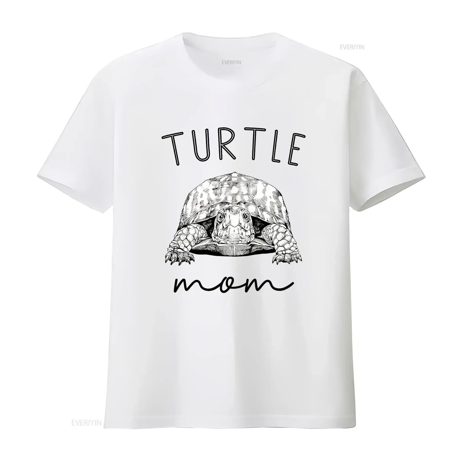 Turtle Mom Pet Eastern box Mama T Shirt  vintage Washed designer clothes Comfortable graphic Soft Stylish Slightly Versatile