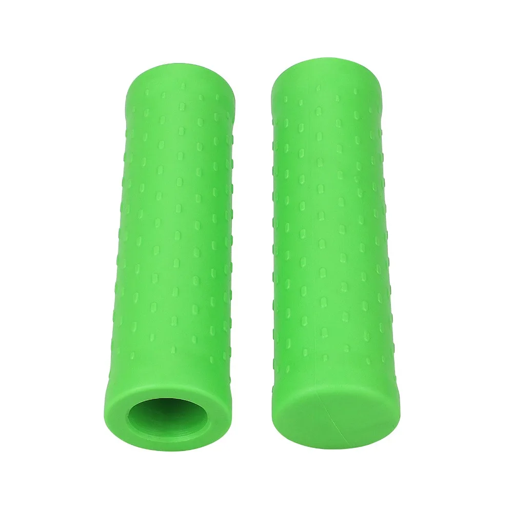 1 Pair Rubber Grip Bike Bicycle Handle Bar Grips Cover Anti-slip Skateboard Scooter Handlebar For Xiaomi M365 1S Pro Pro2 MI3