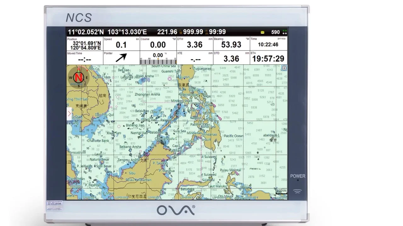 

Marine Multifunction Navigational System Ship Navigation Compass ais gps Marine ais combo chart plotter