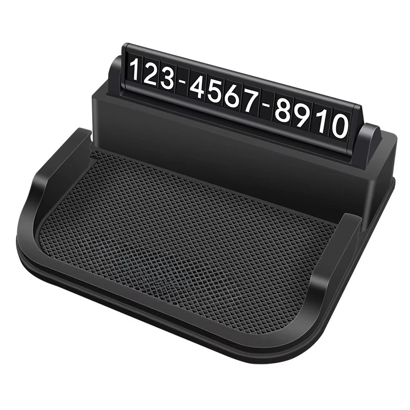 

Multifunctional anti-skid car phone holder dashboard parking number sign holder - auto parts