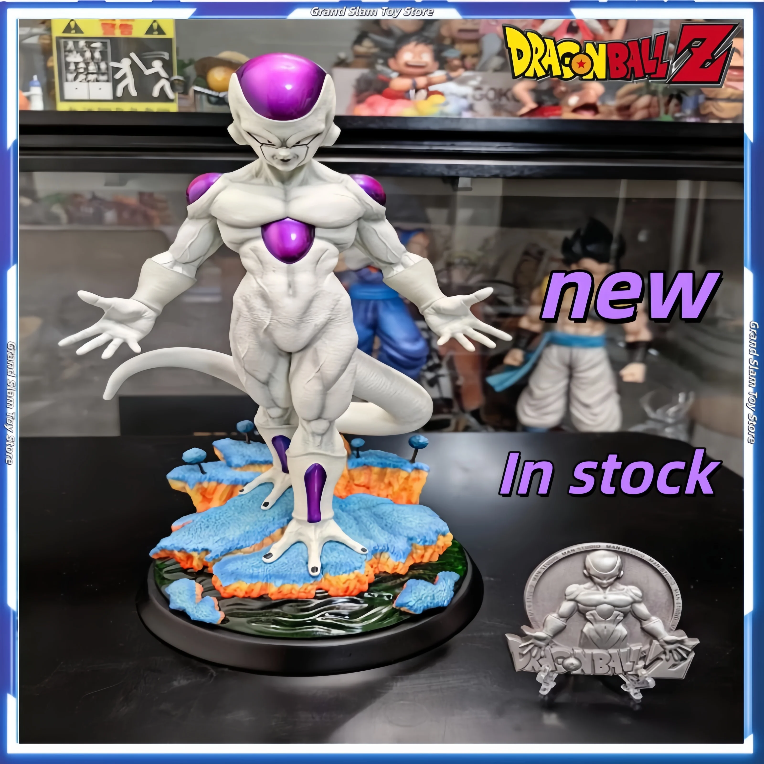 

In Stock Dragon Ball Anime Figure Z Frieza Figures Final Form Frieza Figurine Pvc Action Figures Collection Model Gifts Toys