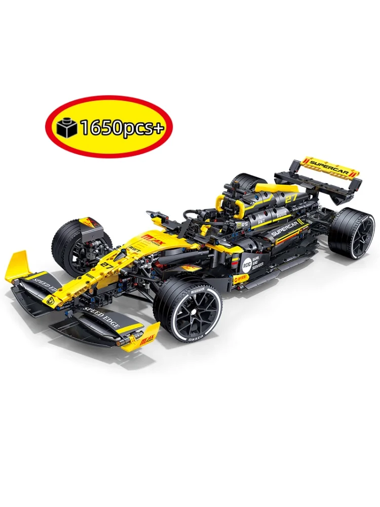 NIEUWE Technische Super Racing 1:8 Auto Bouwsteen Racevoertuig, bouwmodel Steentjes speelgoed voor Verjaardagscadeau 1650 stuks - afbeelding 2
