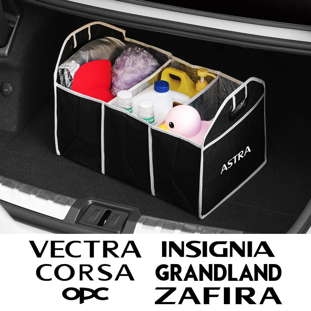 

Car Thermal Insulation Box Foldable Storage Organizer Auto Accessories For Opel Astra Insignia Corsa Opc Vectra Zafira Grandland