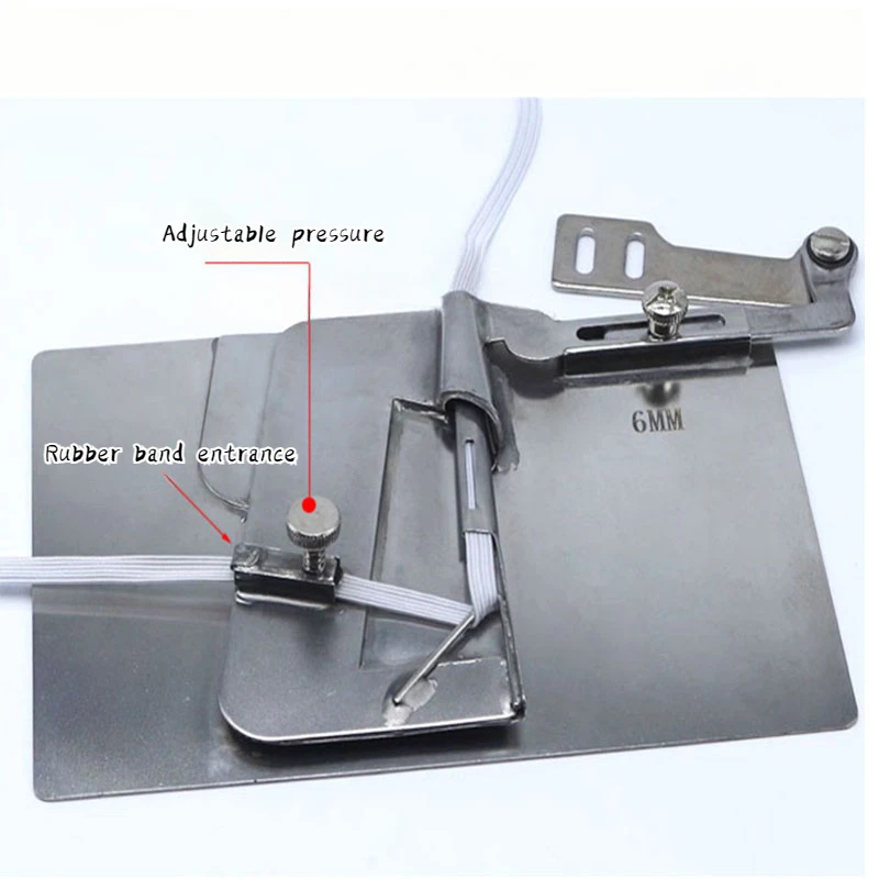 Home textile bedclothes rubber band crimper clothing bed sheet flatbed computerised lockstitch sewing machine