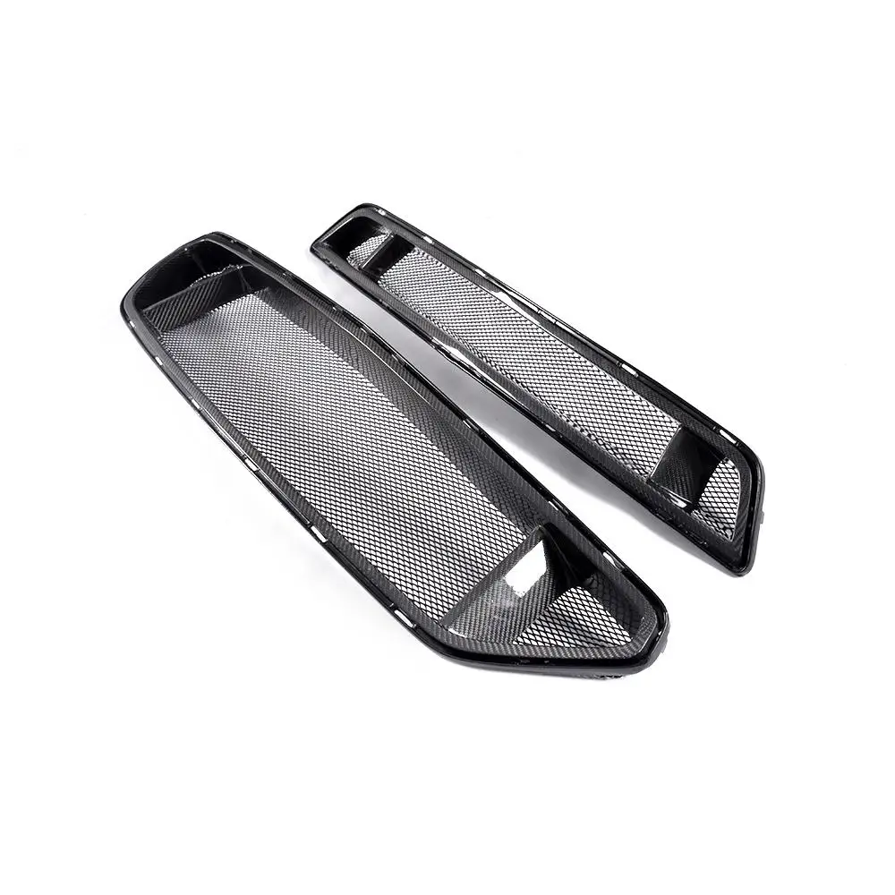 

Carbon Fiber Front Grills Grille For Ford Mustang GT Shelby GT350 Coupe 2015 - 2017