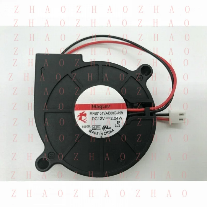 

L+ FOR SUNON MF50151VX-B00C-A99 50*50*15MM 5CM DC 12V 2.04W 2Pin Cooling Fan