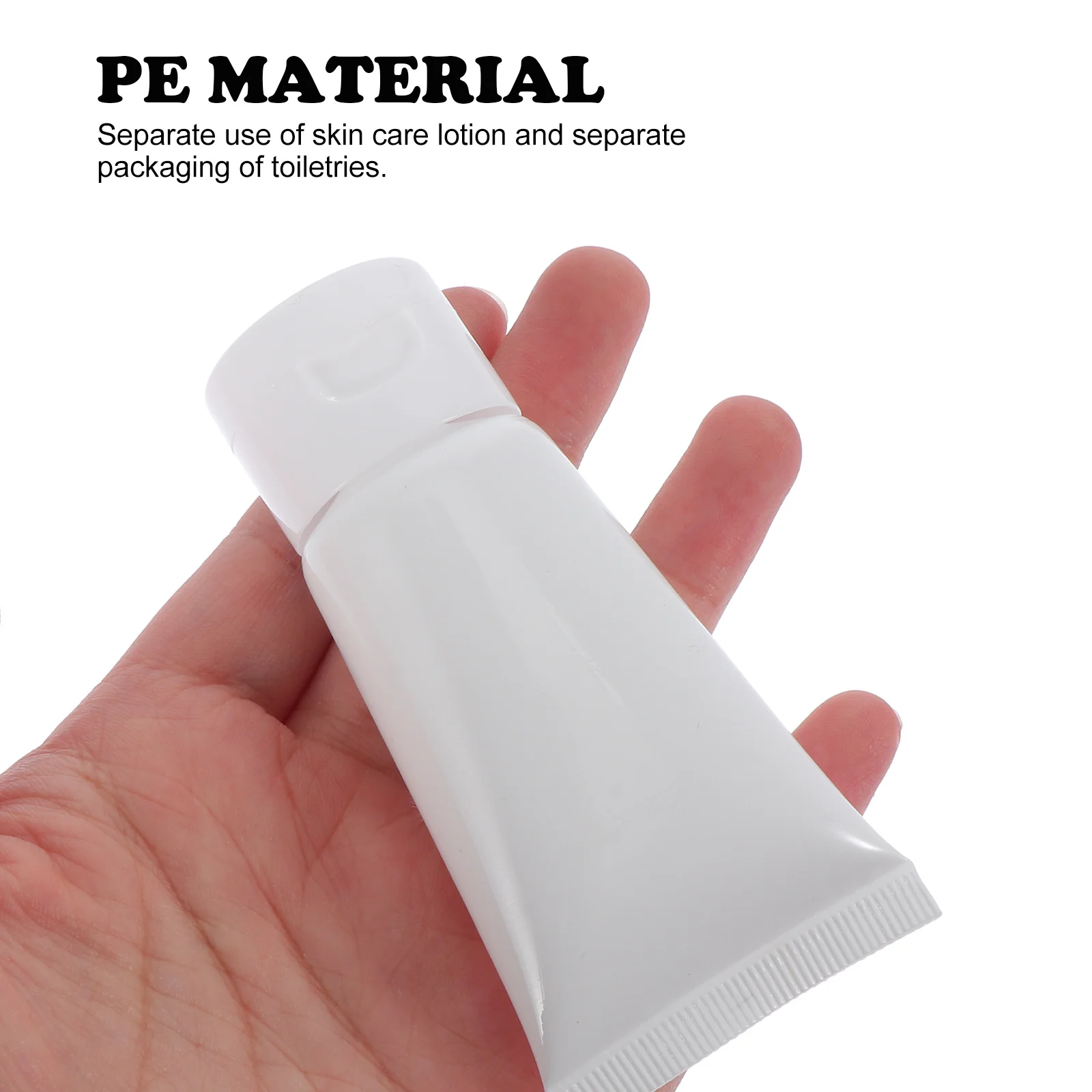 

20 Pcs Hose Airless Pump Bottle Travel Bottles Reusable Water Lotion Tube Squeeze-type Dispensing Makeup Container