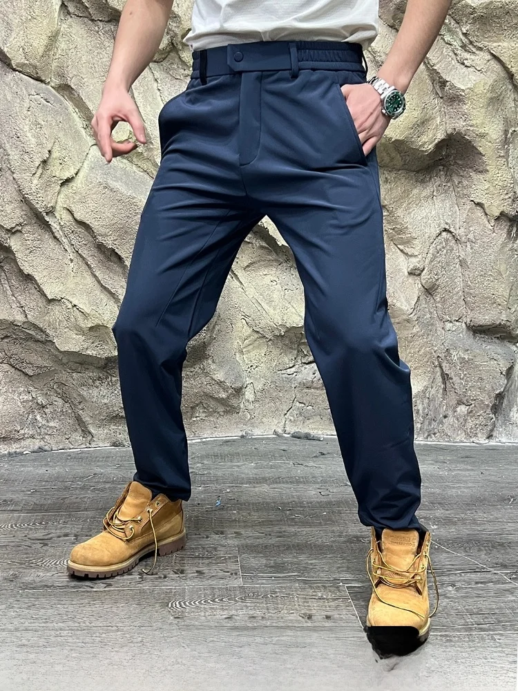 

Мужские уличные ветрозащитные теплые дышащие брюки с флисовой подкладкой, мягкие, для активного отдыха, с коническим кроем, для поездок на работу