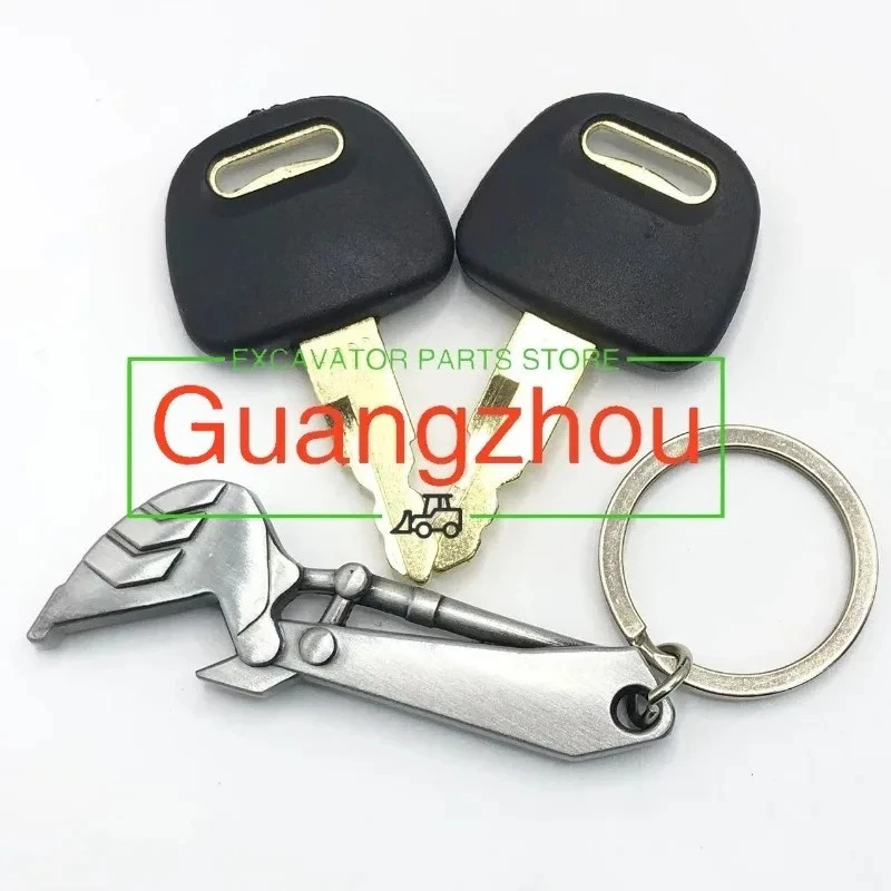 

50PCS for H800 ZAX ZAXIS Grab BU0028 Excavator Ignition Keys Engine Parts New