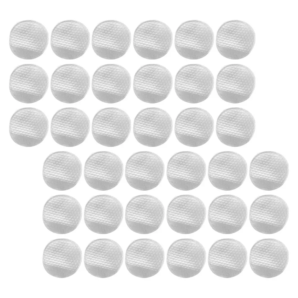 120개입 부직포 메이크업 리무버 패드 부드러운 소재 원형 보풀 없는 눈가 얼굴용 물티슈 휴대용 핸드 포켓 디자인