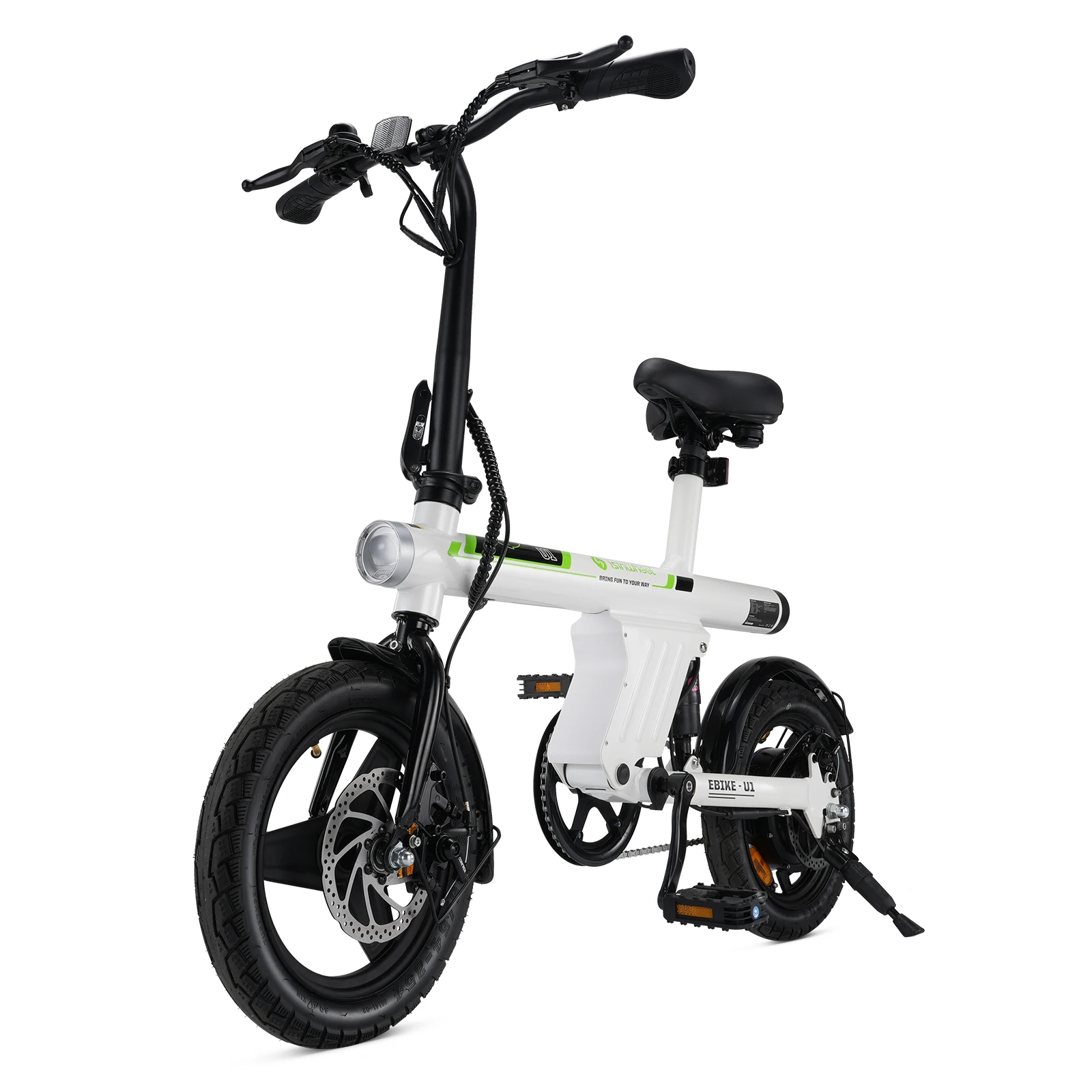 AliExpress Isinwheel U1 adult E-bike 250W Men's folding ebike 42V7.8AH battery, city ebike,Electric Bike