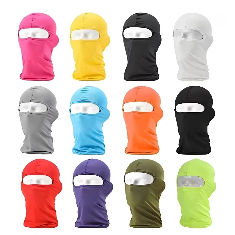 

Balaclava Motorcycle Face Mask Cycling Full Face Mask Outdoor Sports Ski Neck Protecting Mask Scarf Helmet Inner Cap