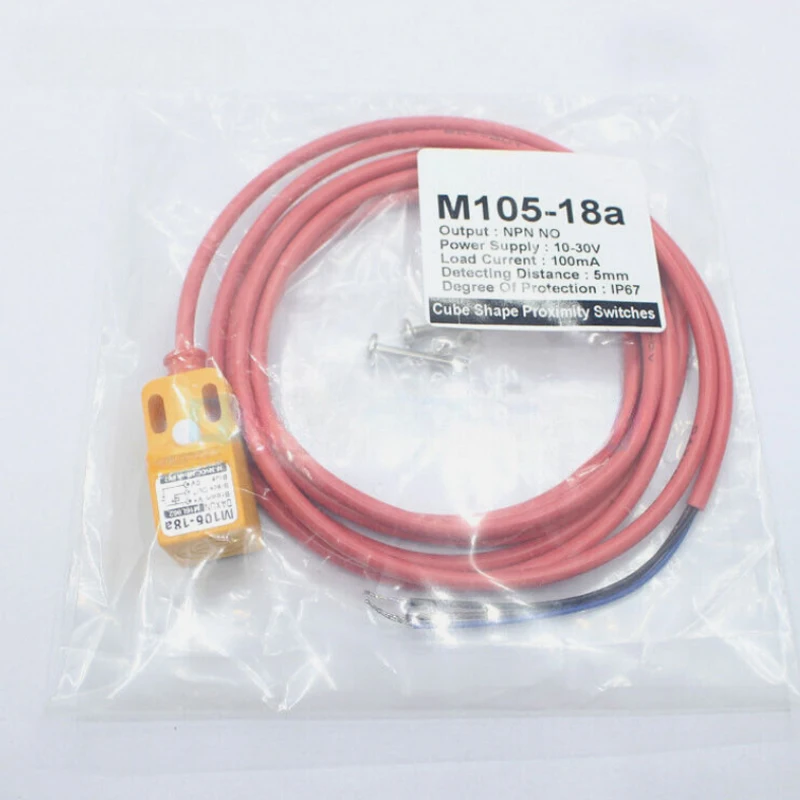 

M105-18A DAXUN Proximity Switch Sensor NPN NO 10-30VDC IP67 100mA 100% New & Original