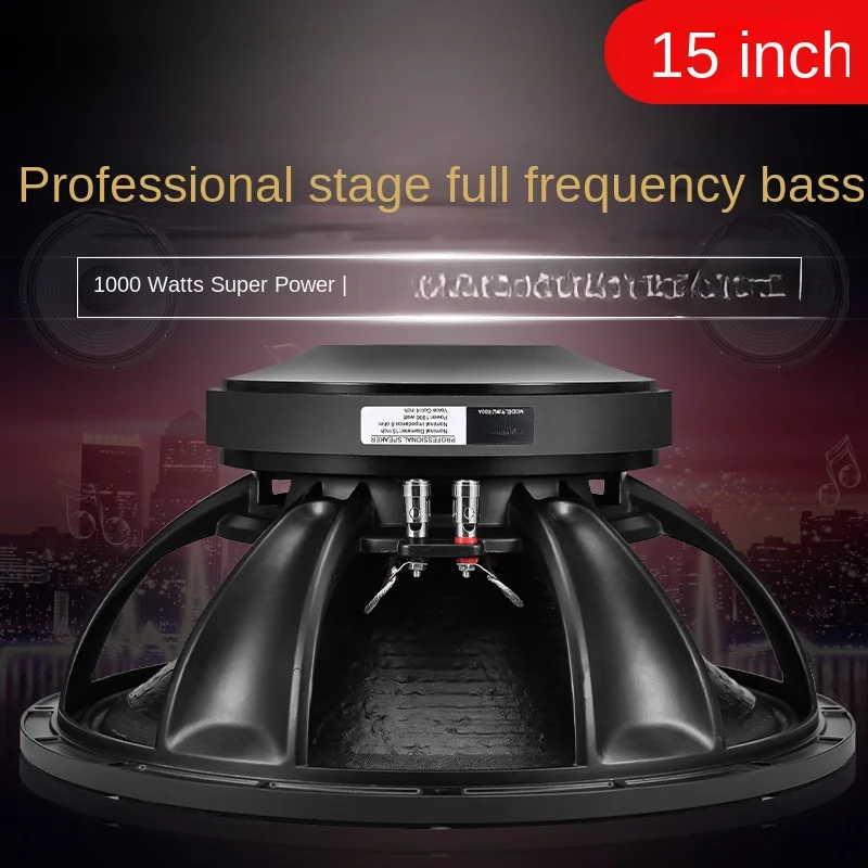 Imagem -04 - Full Range Stage Speaker Ring 100 Núcleos Subwoofer de Alta Potência 15 Bass Speaker 1000 Watts 220 Ímãs