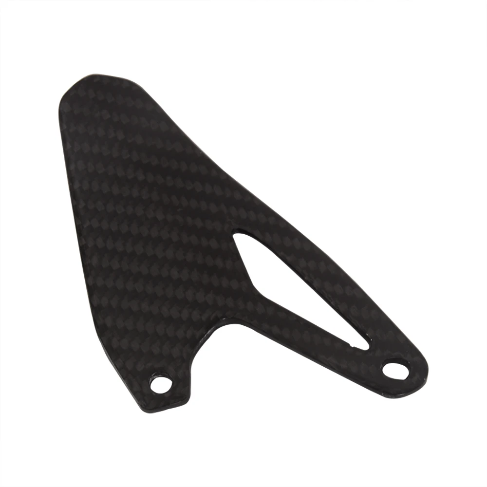 MOTO4U For Ducati Streetfighter S 848 2009 2010 2011 2012 2013 2014 2015 Carbon Fiber Left Heel Guard Plate Rearset Foot Peg