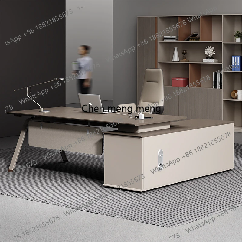 

Reading Designer Boss Desk Simple Modern Storage Wooden Drawers Desks Filing Cabinets Executive Bureau Meuble Office Furniture
