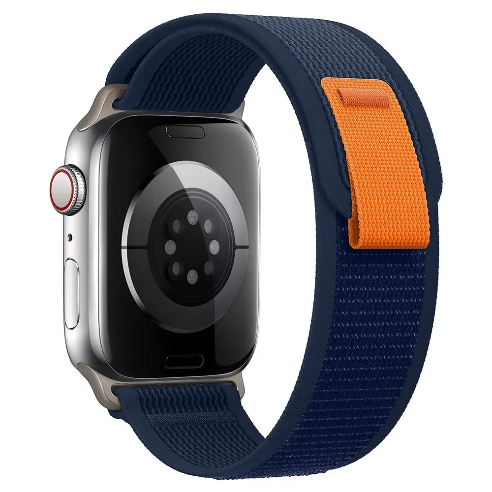 Trail Loop bandjes voor Apple Watch Ultra 4 3, 49 mm, 44 mm, 46 mm, 45 mm, 41 mm, 42 mm, 40 mm, iWatch Series 10, 9, SE, 11, 12.