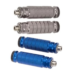 8 mm Hole  Universal Motorcycle Footrests CNC  Rearset Pegs Pedal Foot Rest  Rod  Scooter Modified Accessories