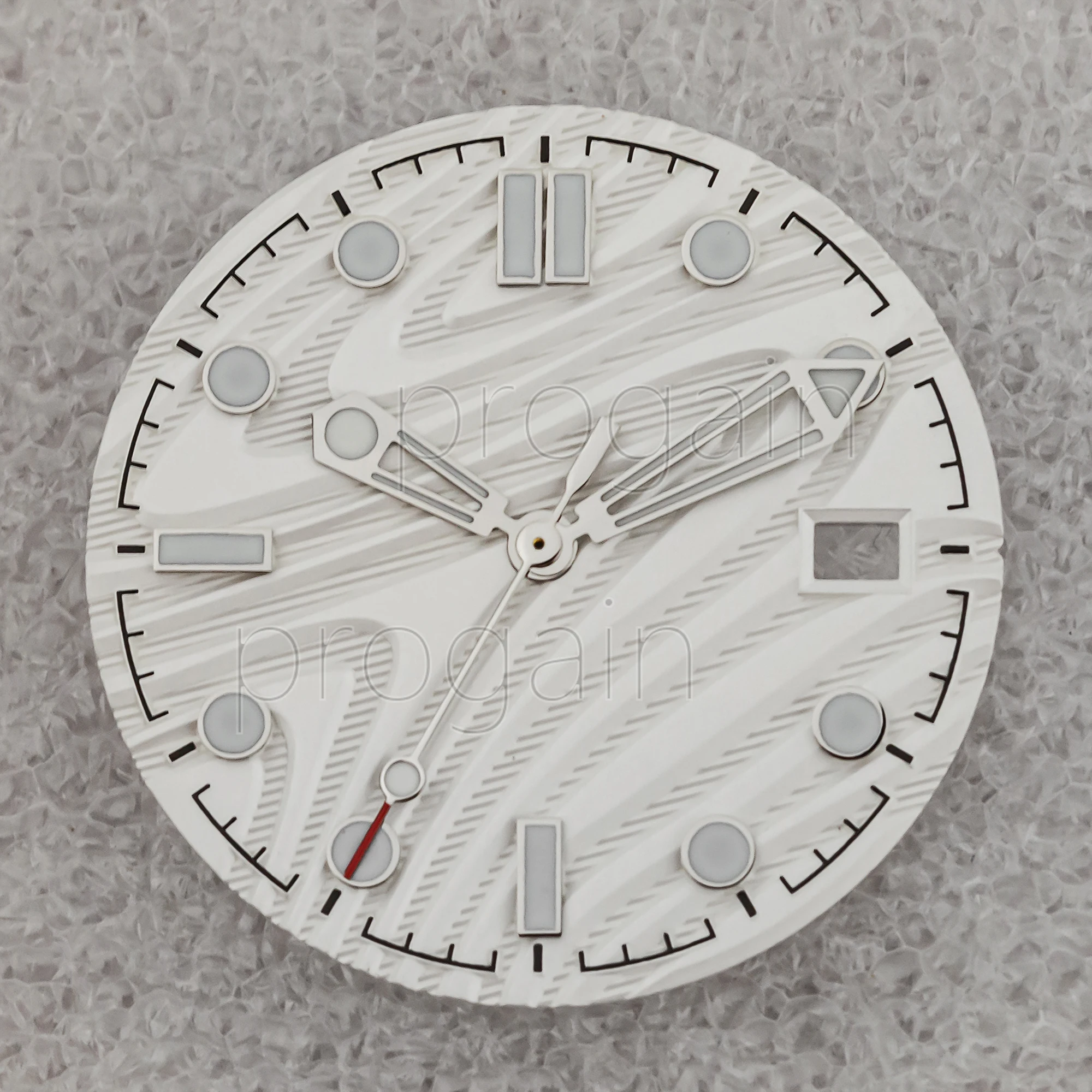 31mm hodinky ciferník lastura ciferník NH35 ciferník zelená světelný ciferník pro seamaster 300 ciferník odpovídat NH35 NH36 mechanická pohyb částí