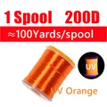 1 Bobina de Hilo UV Naranja
