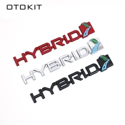 OTOKIT Auto Sticker Hybrid Logo Embleem Badge Decal voor Toyota Auris Prius RAV4 YarisTouring Honda Civic City Ford Ecosport Fusion