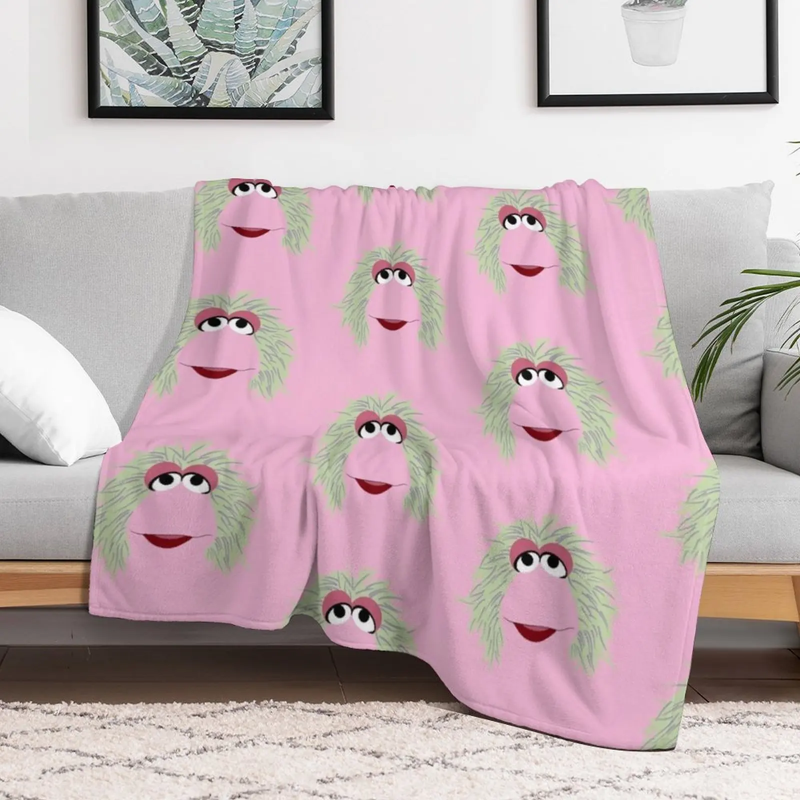 

Mokey Throw Blanket Loose Soft Big blankets ands Blankets