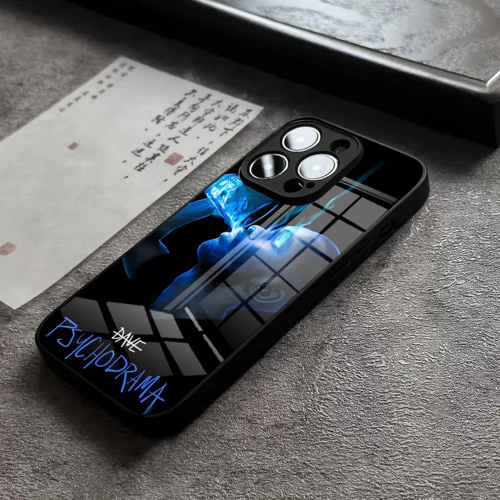 Dave Psychodrama Rapper Phone Case For IPhone 13 Pro Max 14 Plus 12 Mini 11 15 X XR XS 16 Plus SE Tempered Glass Back Cover
