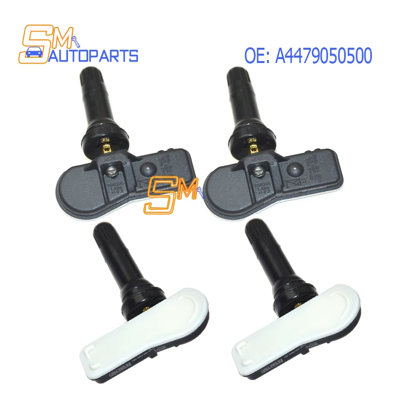 

4 Pcs New 433MHz TPMS Tire Pressure Sensor for Mercedes Vito Vario V-Class 4479050500 A4479050500