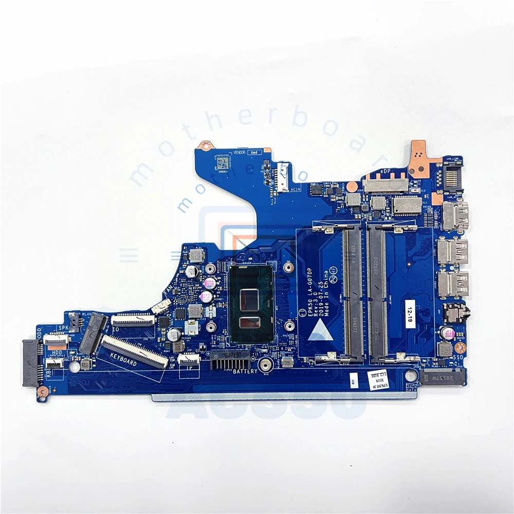 

laptop motherboard L35239-601 LA-G07DP FOR HP 15-DA with i3-7100U Fully Tested and Works Perfectly