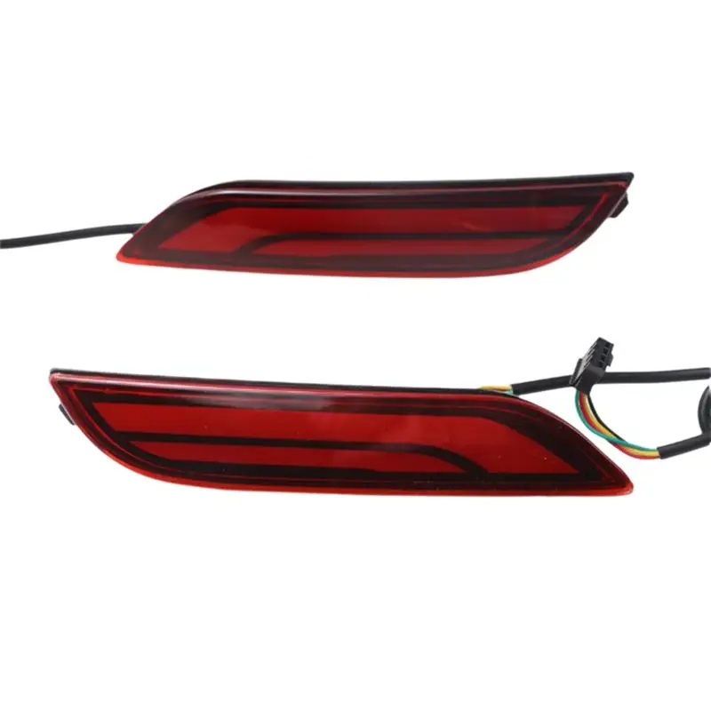 

A21F-Car LED Rear Bumper Reflector Light Brake Light Tail Lamp Dynamic Turn Signal Light For Toyota Camry 2018-2021
