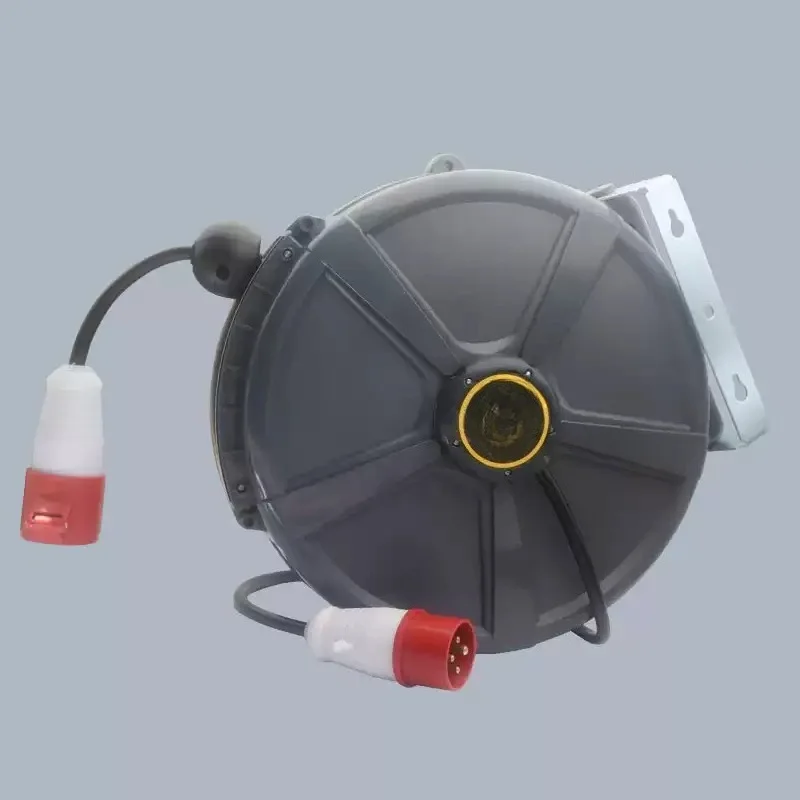 1pcs 20/25 Meters Shrink Length 380V Automatic Telescopic Reel, Cable Reel, Electric Reel,