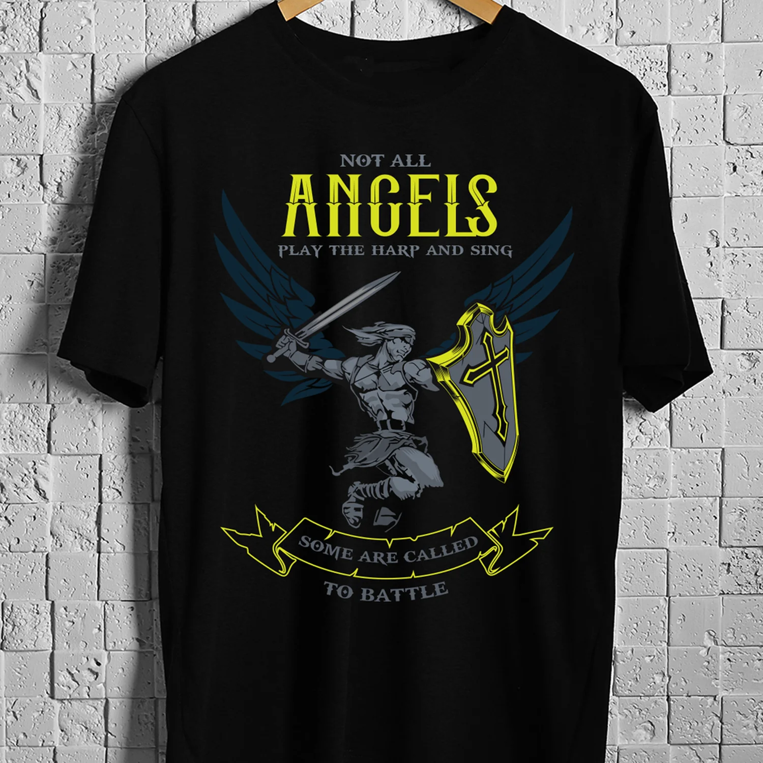 

Called To Battle St Michael The Archangel T-Shirt 100% Cotton O-Neck Short Sleeve Summer Casual Mens T-shirt Size S-3XL