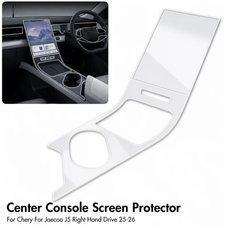 25-26 For Chery For Jaecoo J5 Right Hand Drive Center Console Screen Protector Interior Protective Film Modification